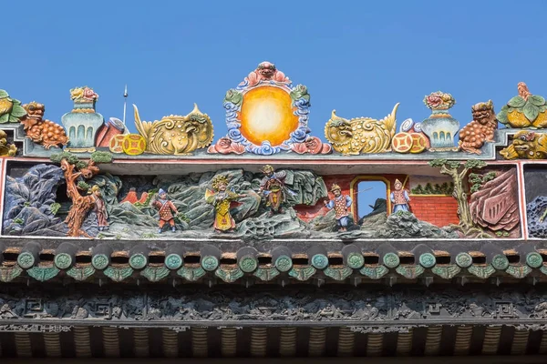 Una Hermosa Estatua Las Viviendas Guangzhou — Foto de Stock