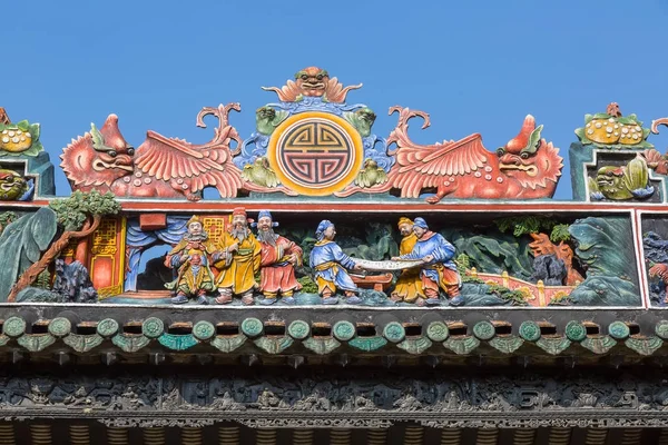 Una Hermosa Estatua Las Viviendas Guangzhou — Foto de Stock