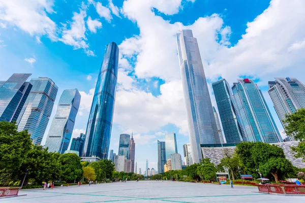 Paisaje Arquitectónico Ciudad Hermoso Skyl — Foto de Stock