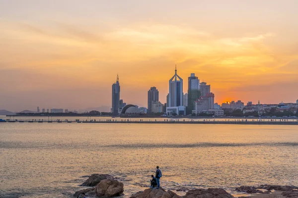 Bellissimo Scenario Della Città Qingdao — Foto Stock