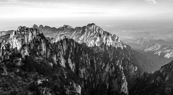 Beautiful mountains and rivers in Mount Huangshan, China