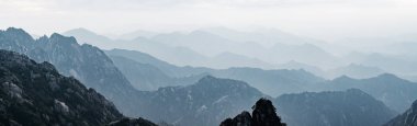 Huangshan Dağı, Çin 'in güzel manzarası.
