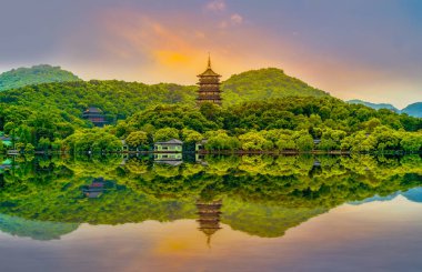 Hangzhou 'nun güzel manzarası, Batı Gölü