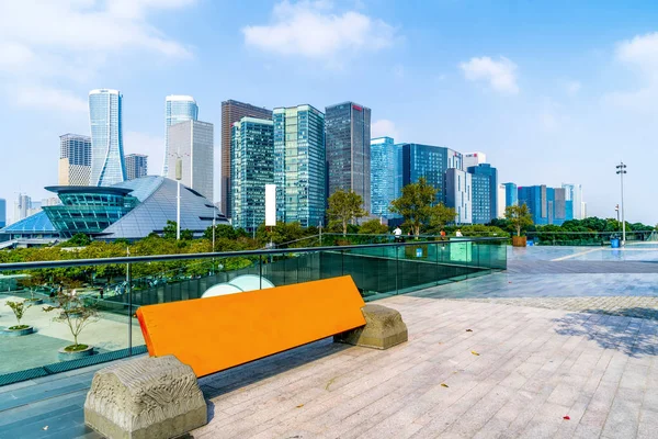 Paisaje Arquitectónico Hangzhou City Square —  Fotos de Stock