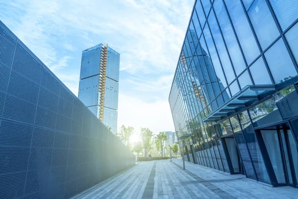 Paisaje Arquitectónico Plaza Ciudad Financiera — Foto de Stock