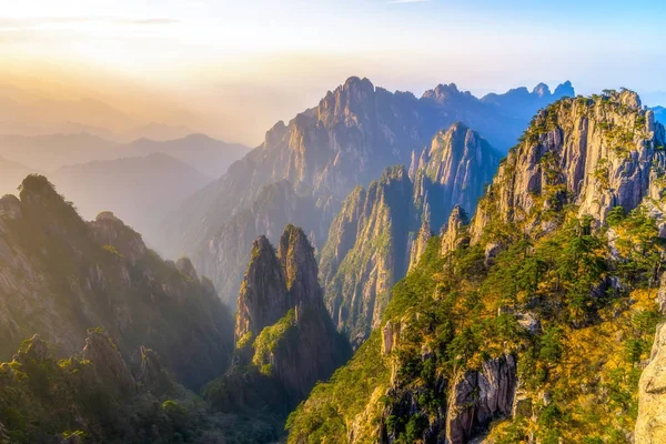 Schöne Landschaft Mount Huangshan China — Stockfoto