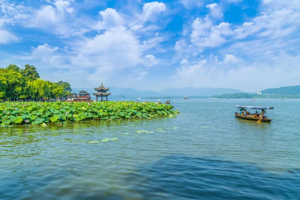杭州西湖秀丽的风景 — 图库照片