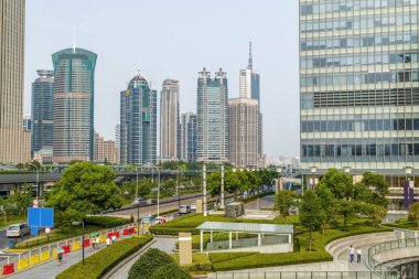 Çin 'de, Asya' da kentsel mimari manzara