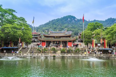Çin 'den Xiamen Nan Putuo Tapınağı
