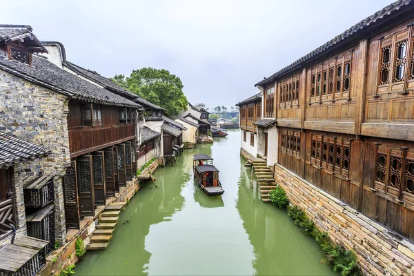 Wuzhen Kínában Ázsiában — Stock Fotó