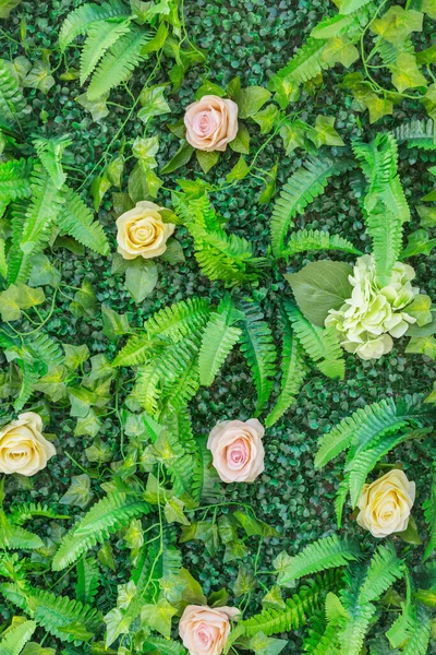 Flowers plant wall in China, Asia