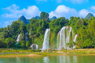 Çin, Asya 'da şelale manzarası
