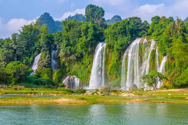 Landschaft Mit Wasserfall China Asien — Stockfoto