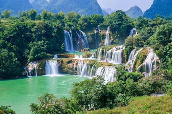 Waterfall of landscape scenery