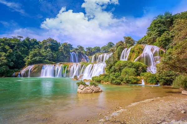 Waterval Landschap China Azië — Stockfoto