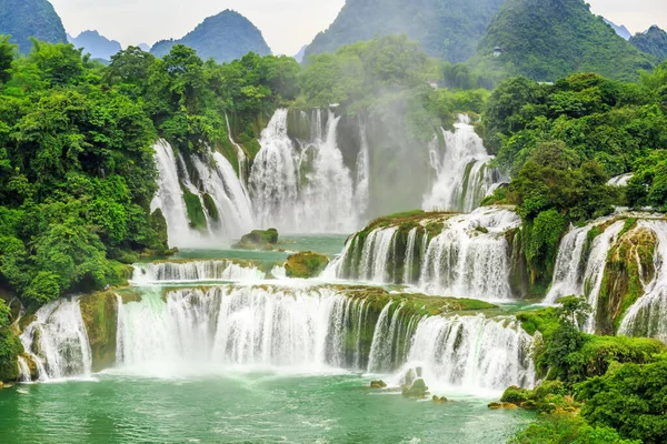 Paesaggio Cascata Cina Asia — Foto Stock