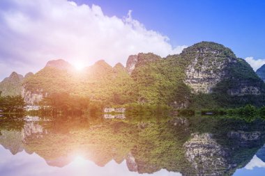 Çin, Asya 'da şelale manzarası