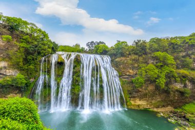 Çin, Asya 'da şelale manzarası