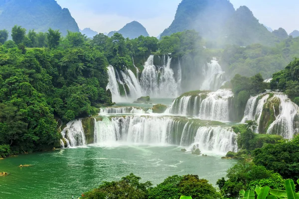 Vodopád Krajiny Číně Asii — Stock fotografie