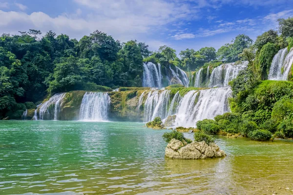 Waterfall of landscape scenery