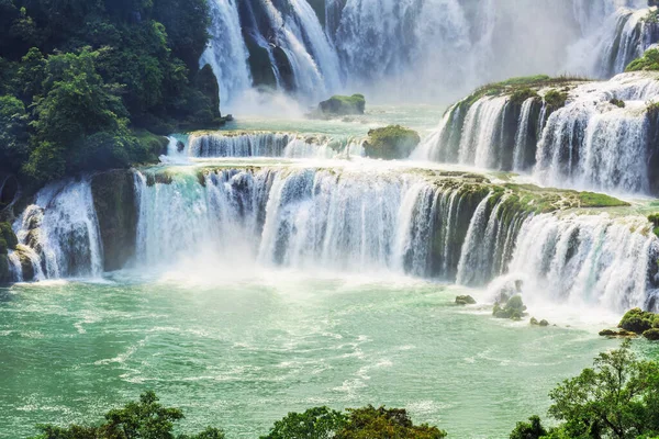 Vodopád Krajiny Číně Asii — Stock fotografie