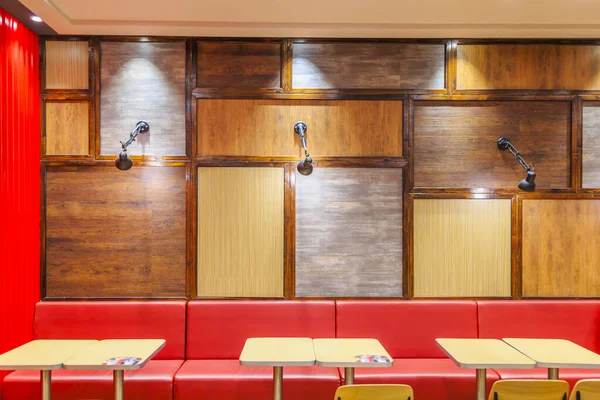 Dining hall wooden decorative wall