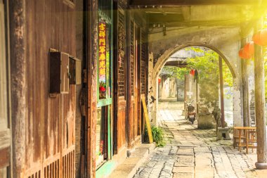 Jiangnan Su Kasabası Nanxun Eski Kasabası