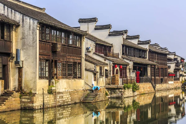 Jiangnan Water Town Nanxun Starożytne Miasto — Zdjęcie stockowe