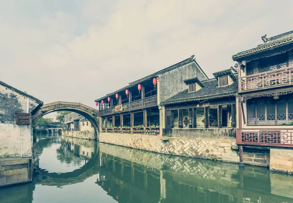 Jiangnan Water Town Nanxun Ancienne Ville — Photo