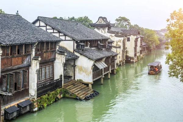 Jiangnan Agua Aldea Wuzhen —  Fotos de Stock