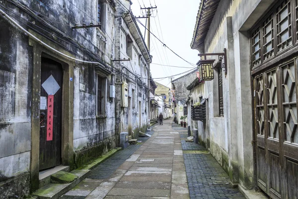 Jiangnan Vody Města Nanxun Staré Město — Stock fotografie