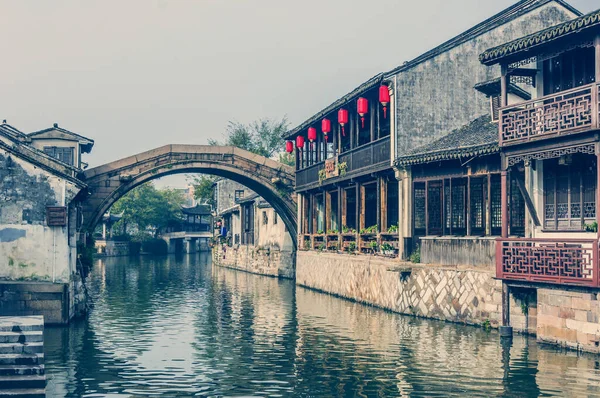 Jiangnan Kasabası Nanxun Eski Kasabası — Stok fotoğraf