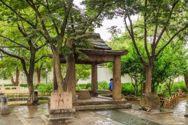 Jiangnan Su Köyü Suzhou Eski Şehir Sokağı