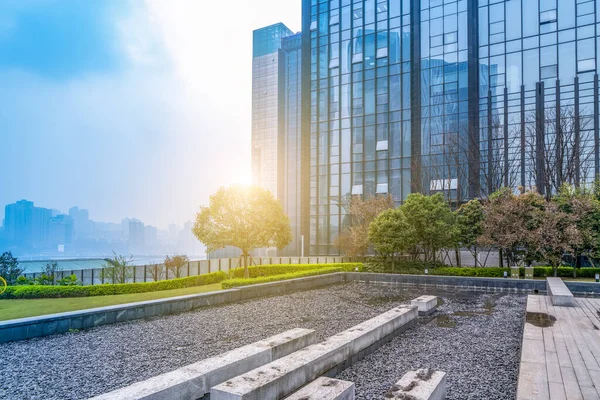 Paisaje Arquitectónico Del Edificio Comercial —  Fotos de Stock