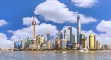 Şangay Lujiazui Panoraması, modern şehir geçmişi