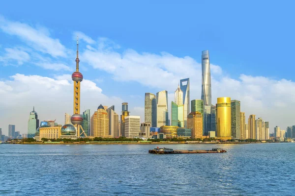 Shanghai Urban Architecture Skyline — Stockfoto