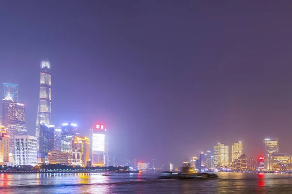 Shanghai Bund architectural landscape and urban skyline