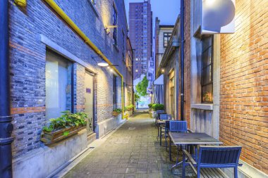 Shanghai Shikumen Caddesi, Çin, Asya