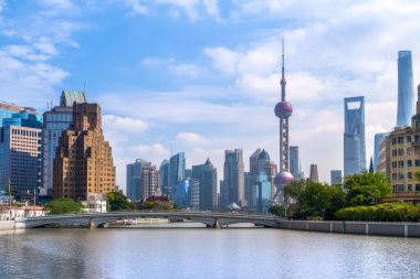 Bund, Şangay 'da kentsel mimari manzara
