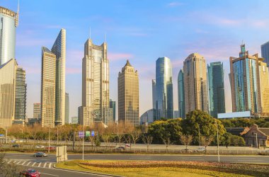 Şehir Binası Şangay Lujiazui