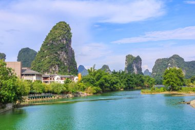 Çin ve Asya 'daki manzara manzarası