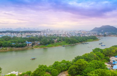 Guilin Lijiang Güzel manzara