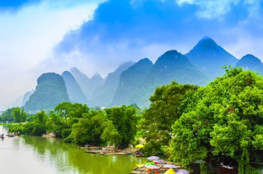 Çin ve Asya 'daki manzara manzarası