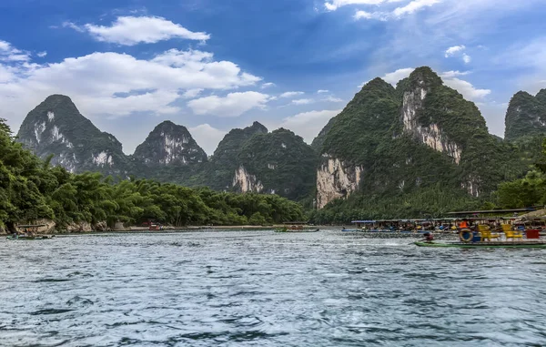 Het Prachtige Landschap Van Lijiang Rivier Guilin — Stockfoto