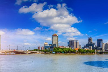 Ningbo kentsel mimari manzarası