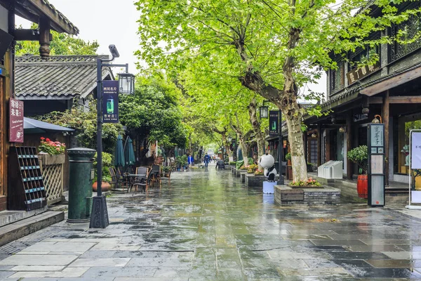 Stare Miasto Ulica Chengdu — Zdjęcie stockowe