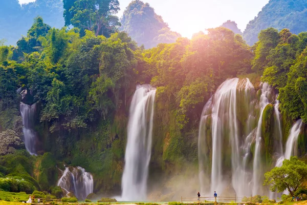 Paesaggio Paesaggio Cascata Cina — Foto Stock