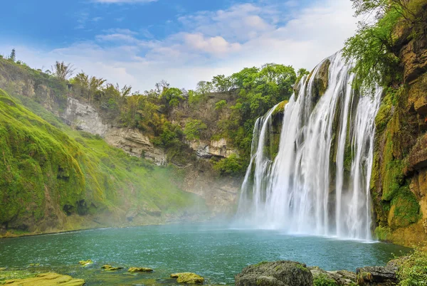 Çin Asya Şelale Stok Fotoğraf