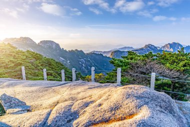 Huangshan Dağı 'nda gün doğumu, Çin