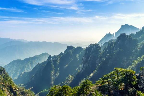 Huangshan Dağı 'nda gün doğumu, Çin